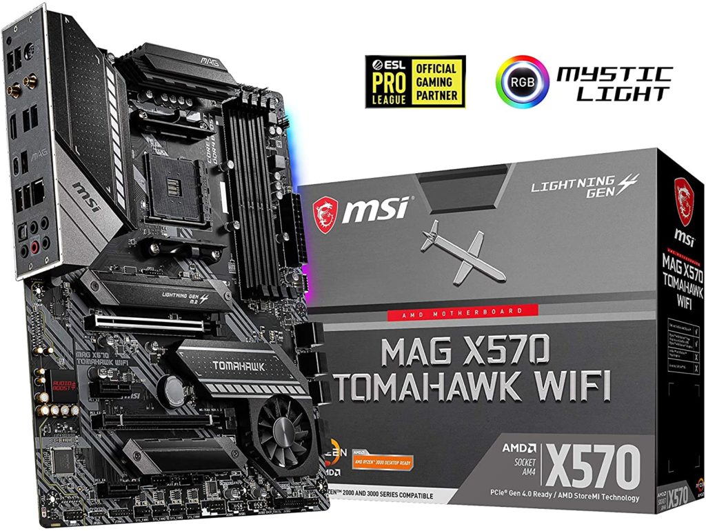 MSI MAG X570S Tomahawk MAX WiFi Gaming Motherboard