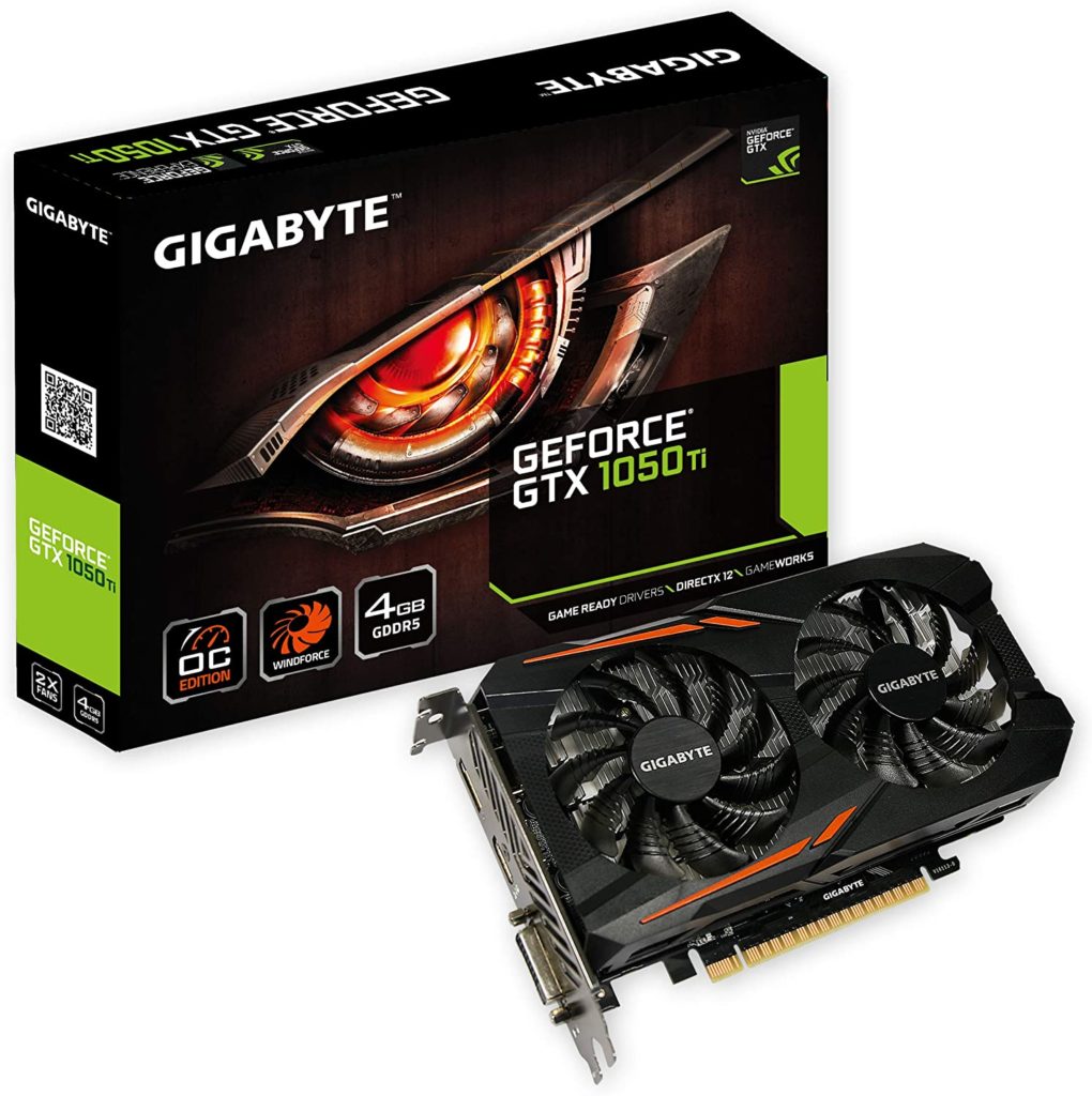 Gigabyte ‎GV-N105TOC-4GD Geforce GTX 1050 Ti OC Graphic Card