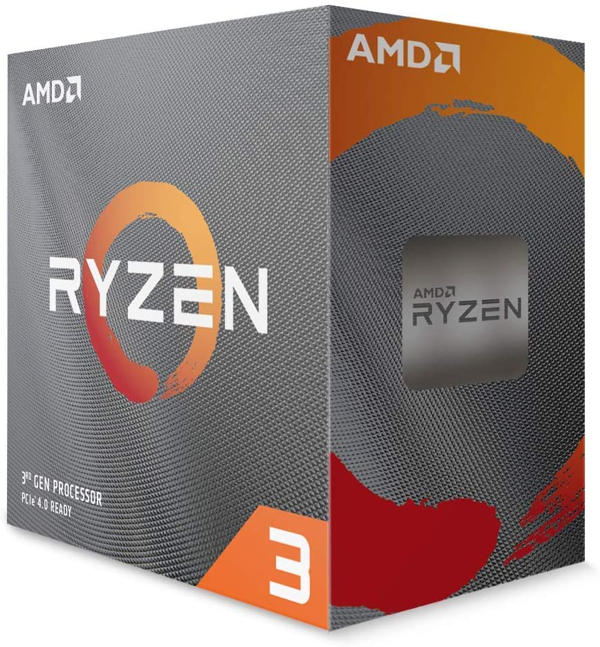 AMD Ryzen 3 3300X 4-Core, 8-Thread Unlocked Desktop Processor