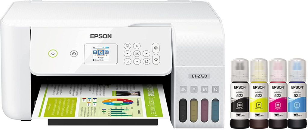 Epson EcoTank Wireless Color All-in-One Supertank Printer