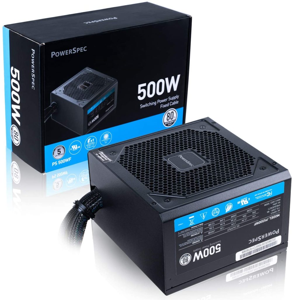 PowerSpec PS500WF Power Supply