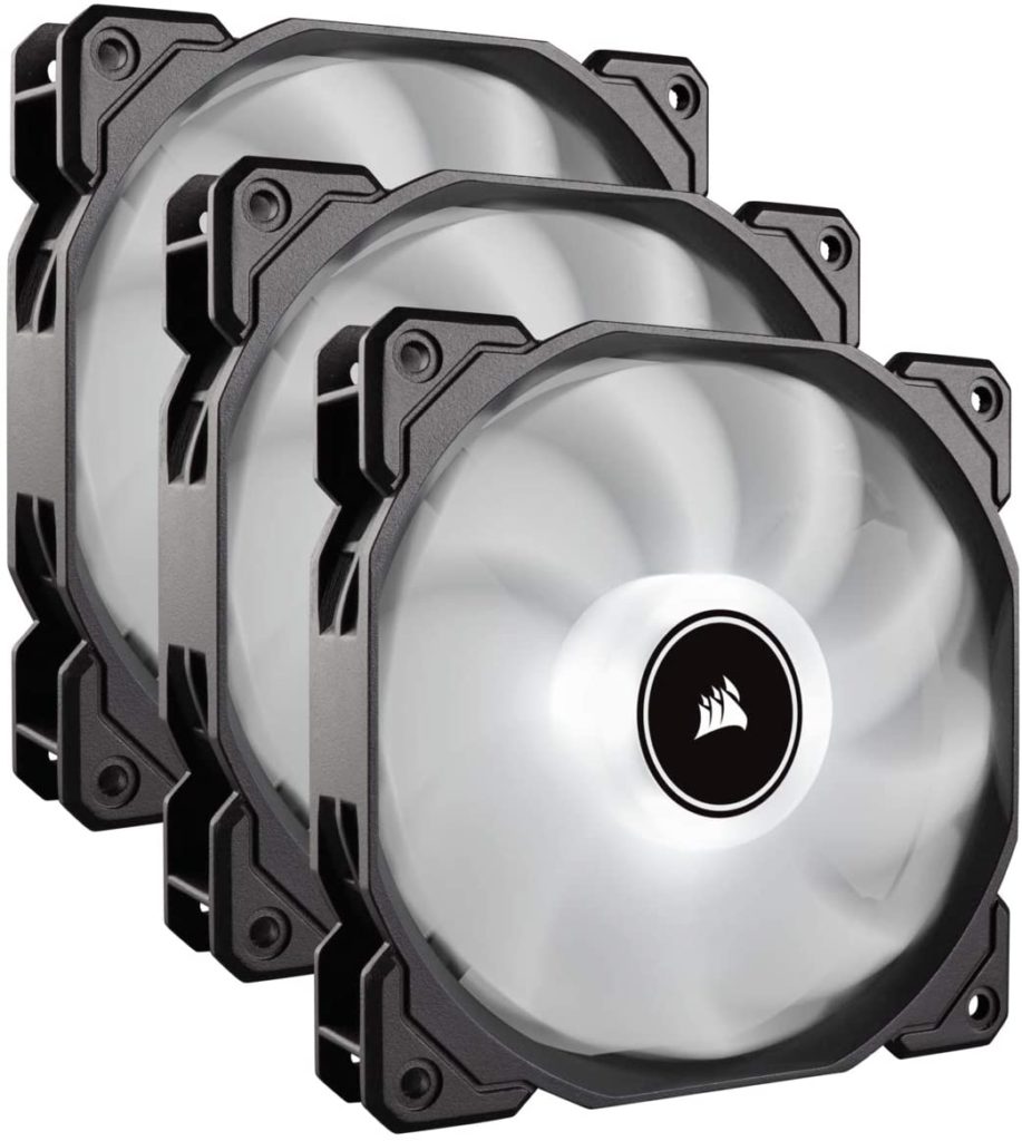 Corsair AF120 LED Low Noise Cooling Fan Triple Pack