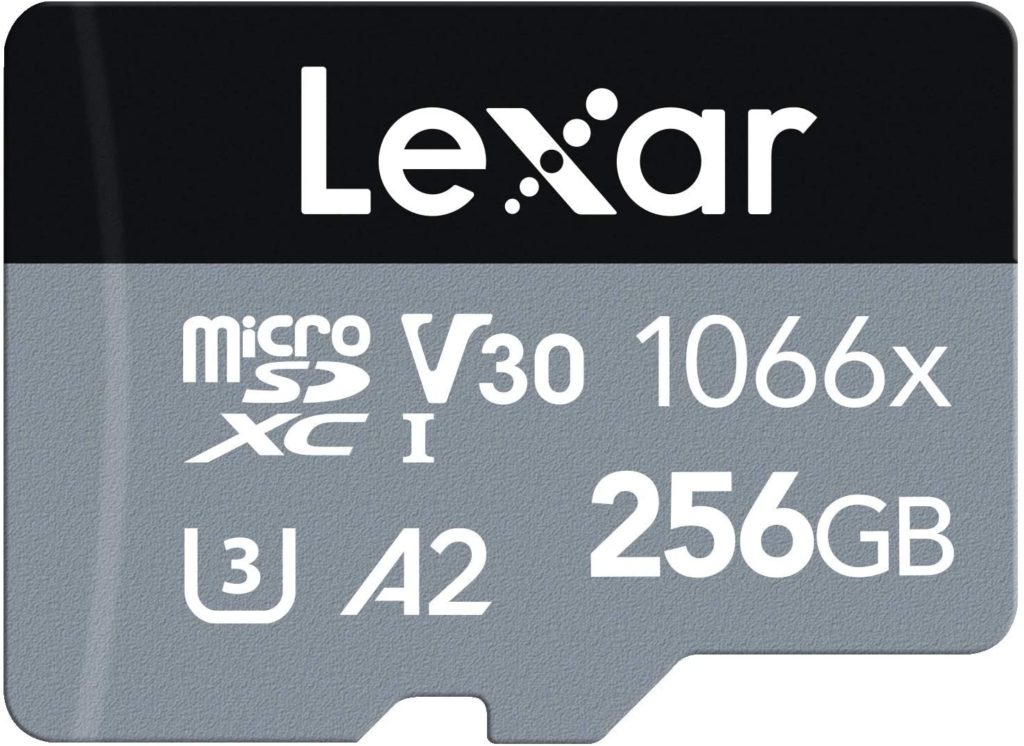 Lexar Professional 1066x 256GB MicroSDXC UHS-I Card