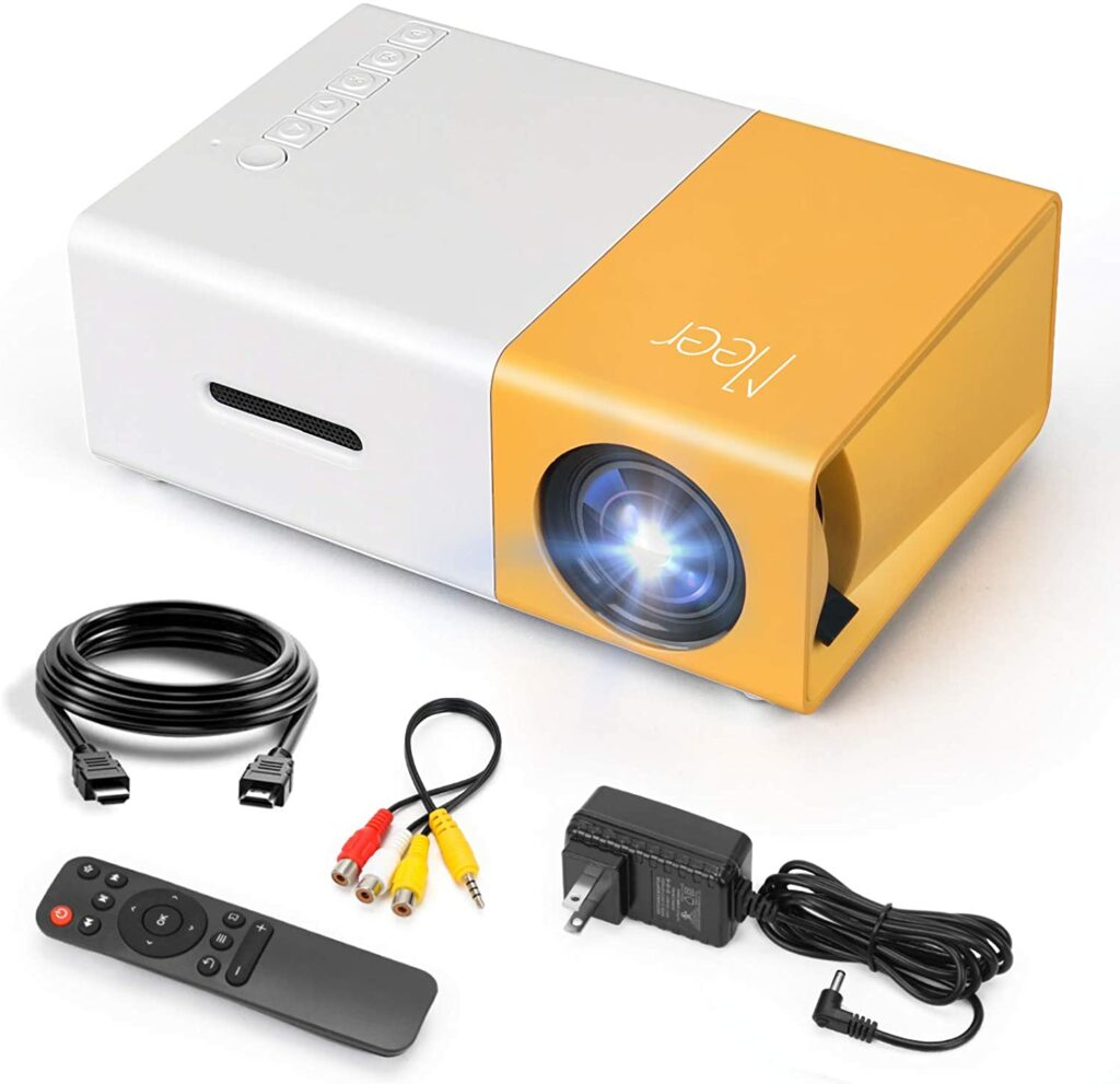 Meer Portable Pico Full Color LED LCD Video Projector