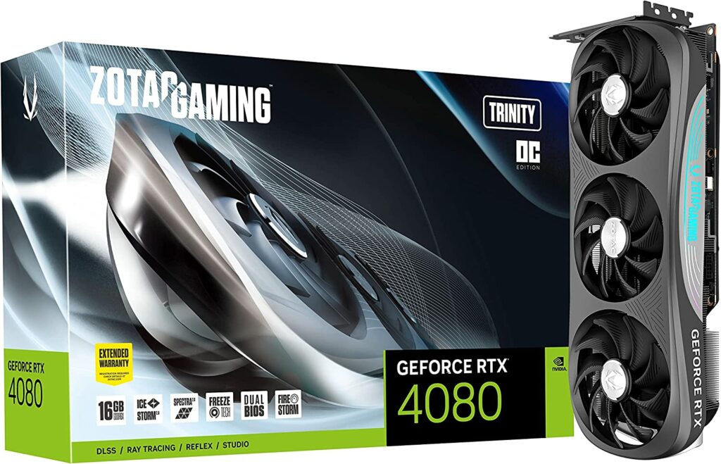 ZOTAC Gaming GeForce RTX 4080 16GB Gaming Graphics Card