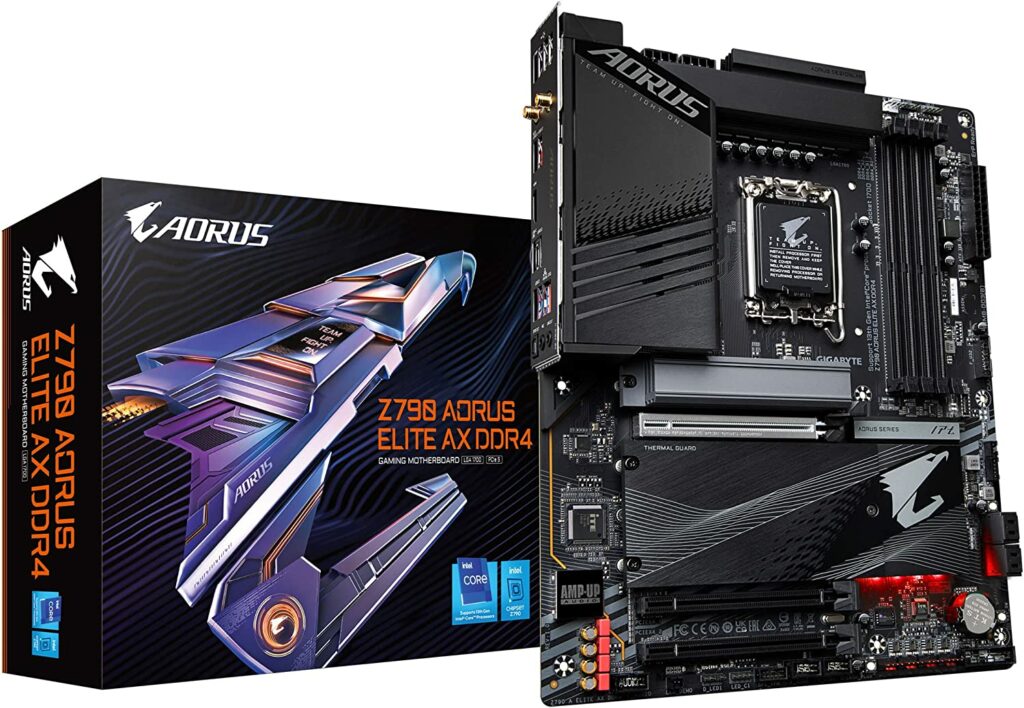 GIGABYTE Z790 AORUS Elite AX DDR4 Gaming Motherboard
