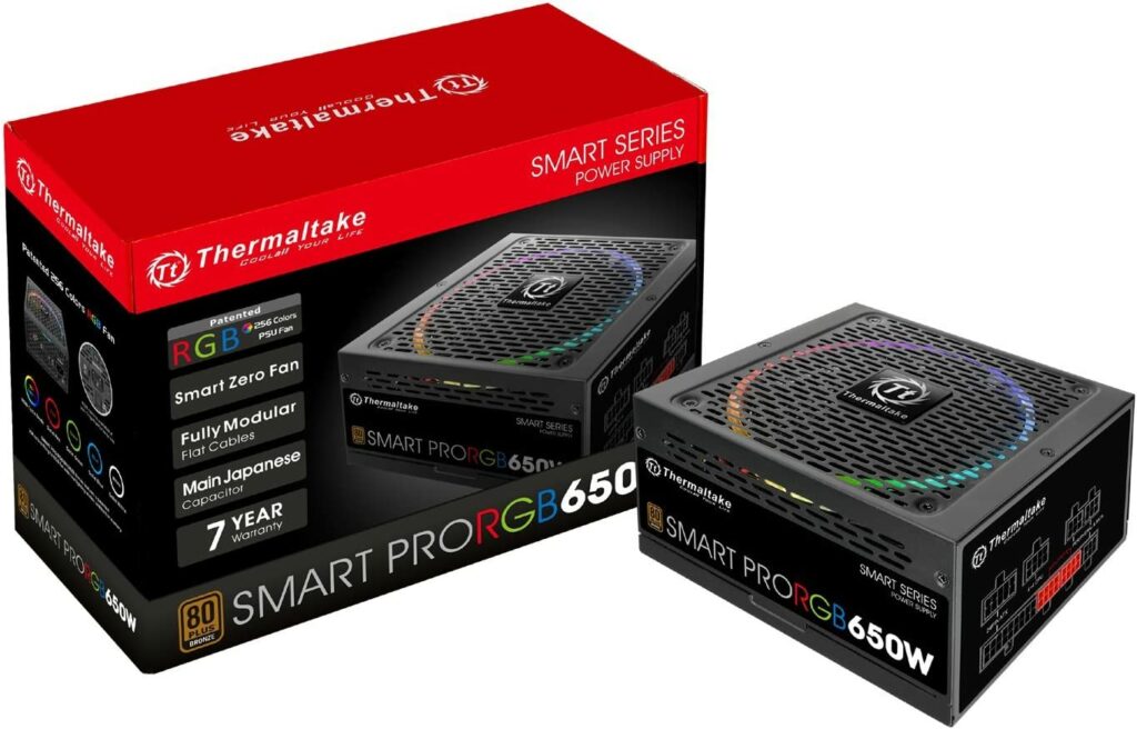 Thermaltake Smart Pro RGB 650W PSU