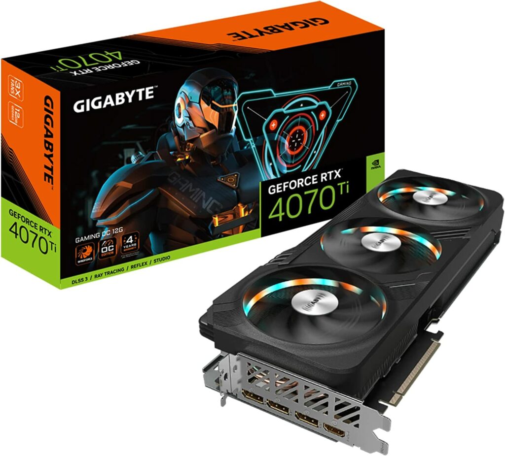 Gigabyte GeForce RTX 4070 Ti Gaming OC 12G Graphics Card