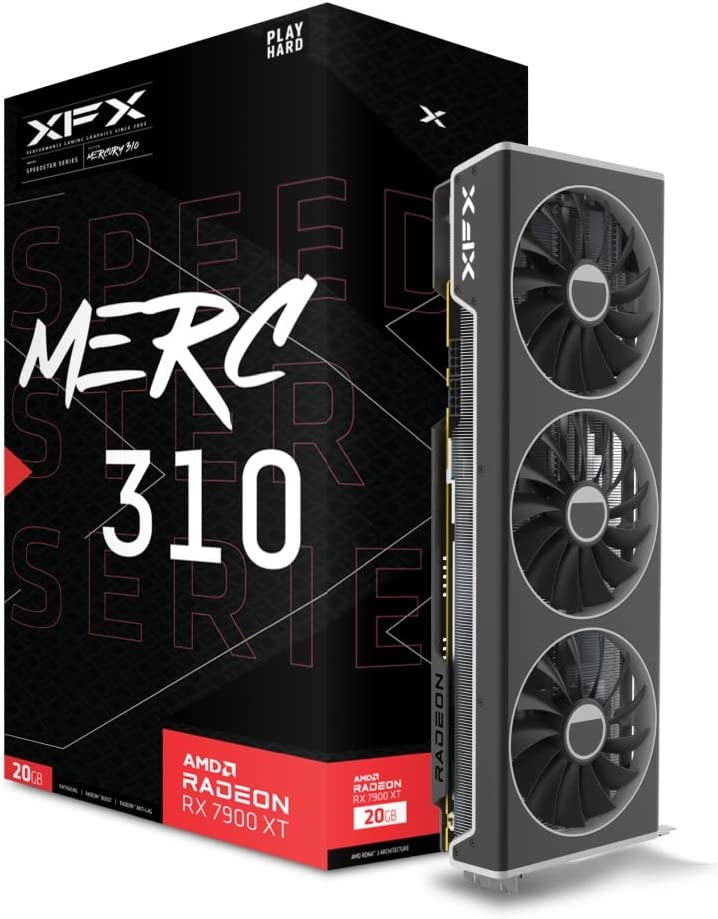 XFX Speedster MERC310 AMD Radeon RX 7900 XT Graphics Card