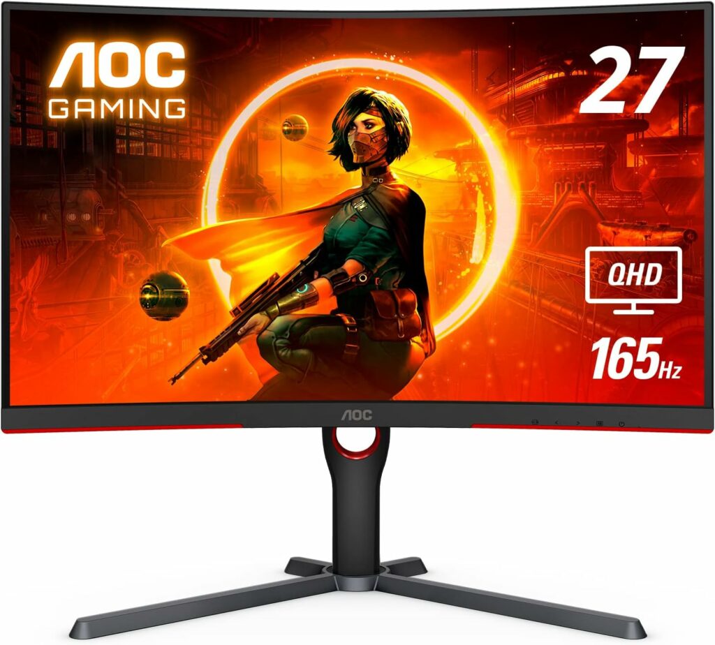 AOC GAMING CQ27G3S Best 165Hz Monitor for RX 7900 XT
