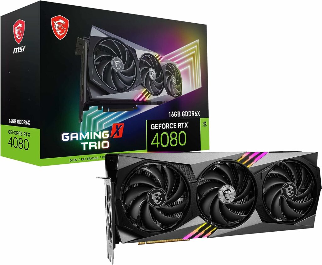 MSI Gaming RTX 4080 Best 1440p 240Hz GPU for i9-14900K