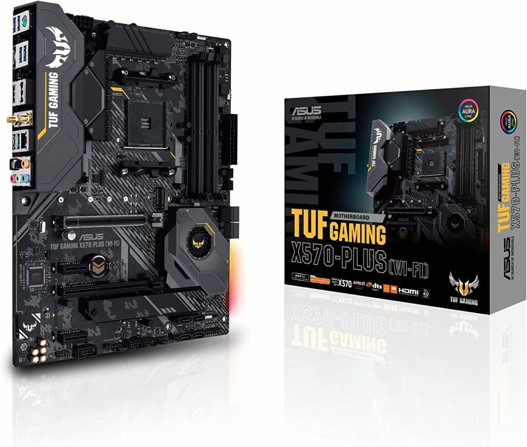 ASUS TUF Gaming X570-Plus Best Budget Motherboard For Ryzen 5 5600G