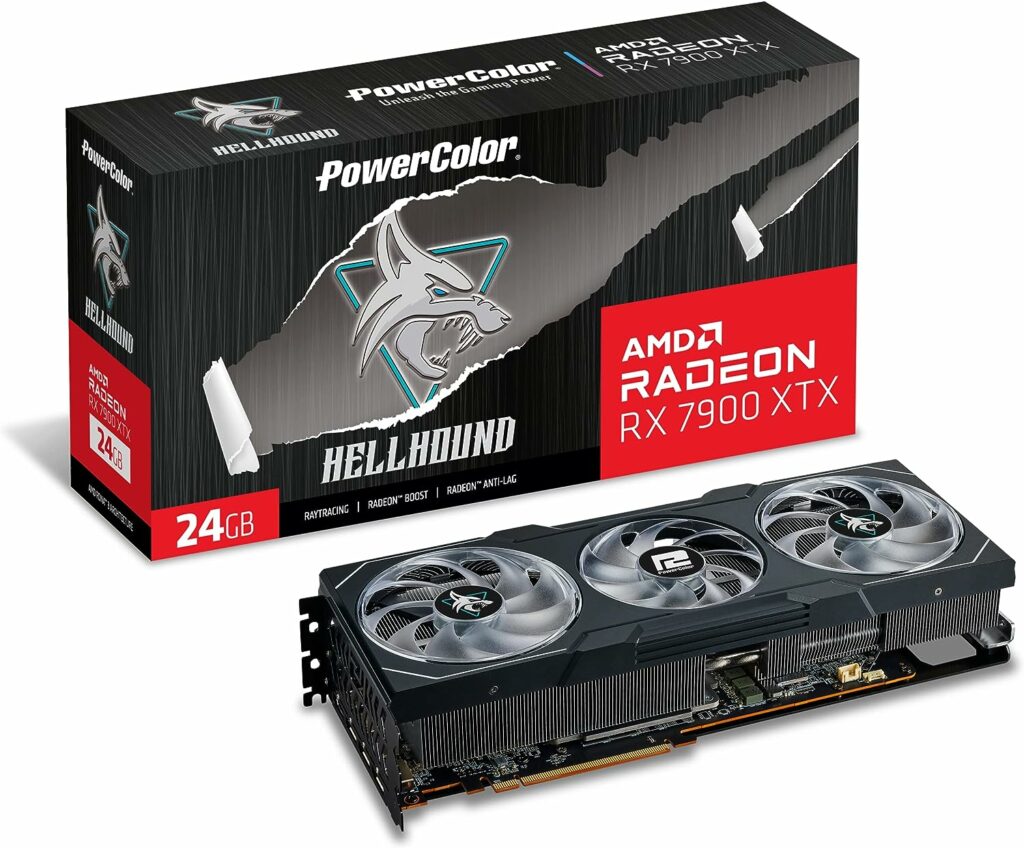 PowerColor Hellhound RX 7900 XTX Best AMD GPU for Ryzen 9 7900X
